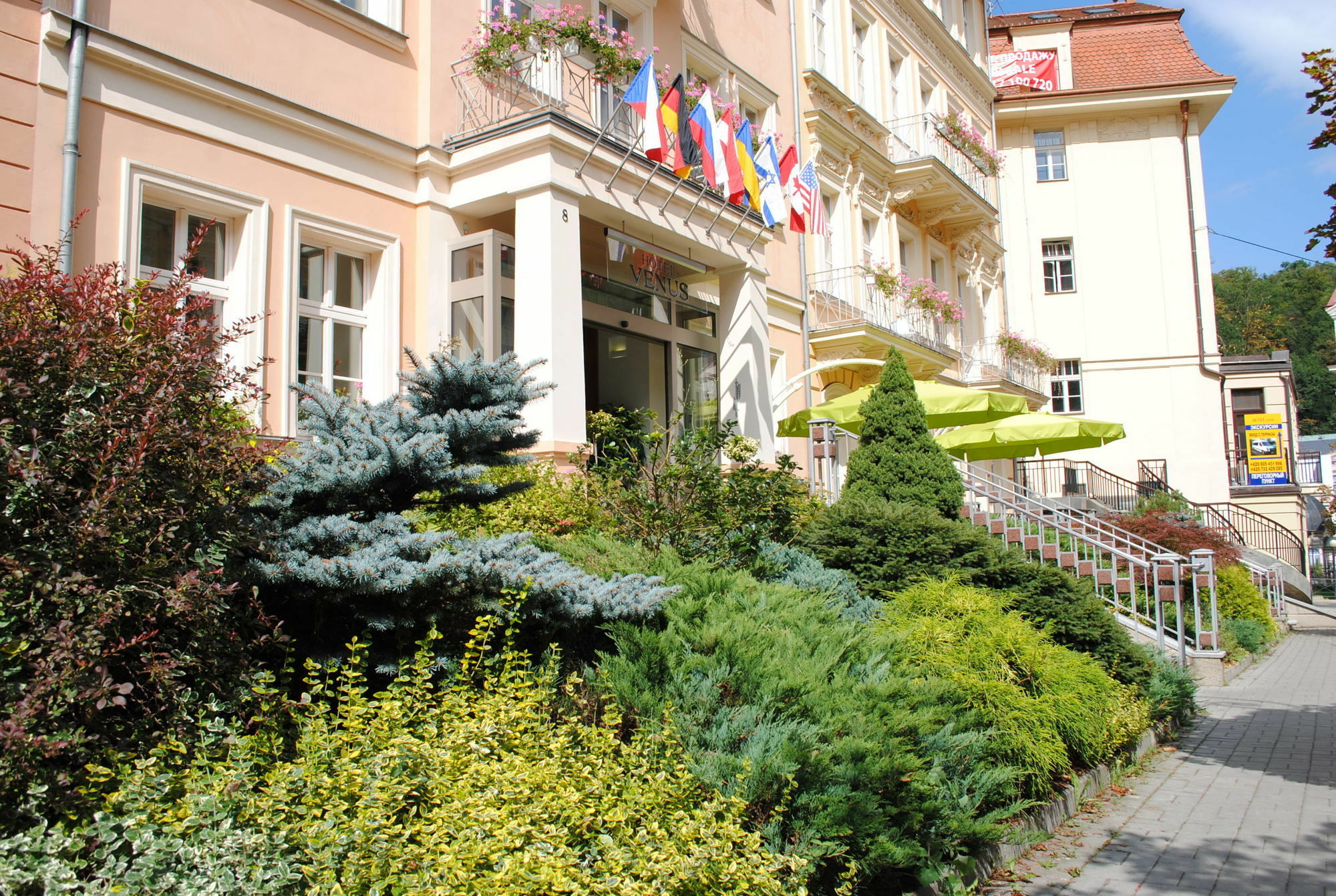 Venus Hotell Karlovy Vary Eksteriør bilde