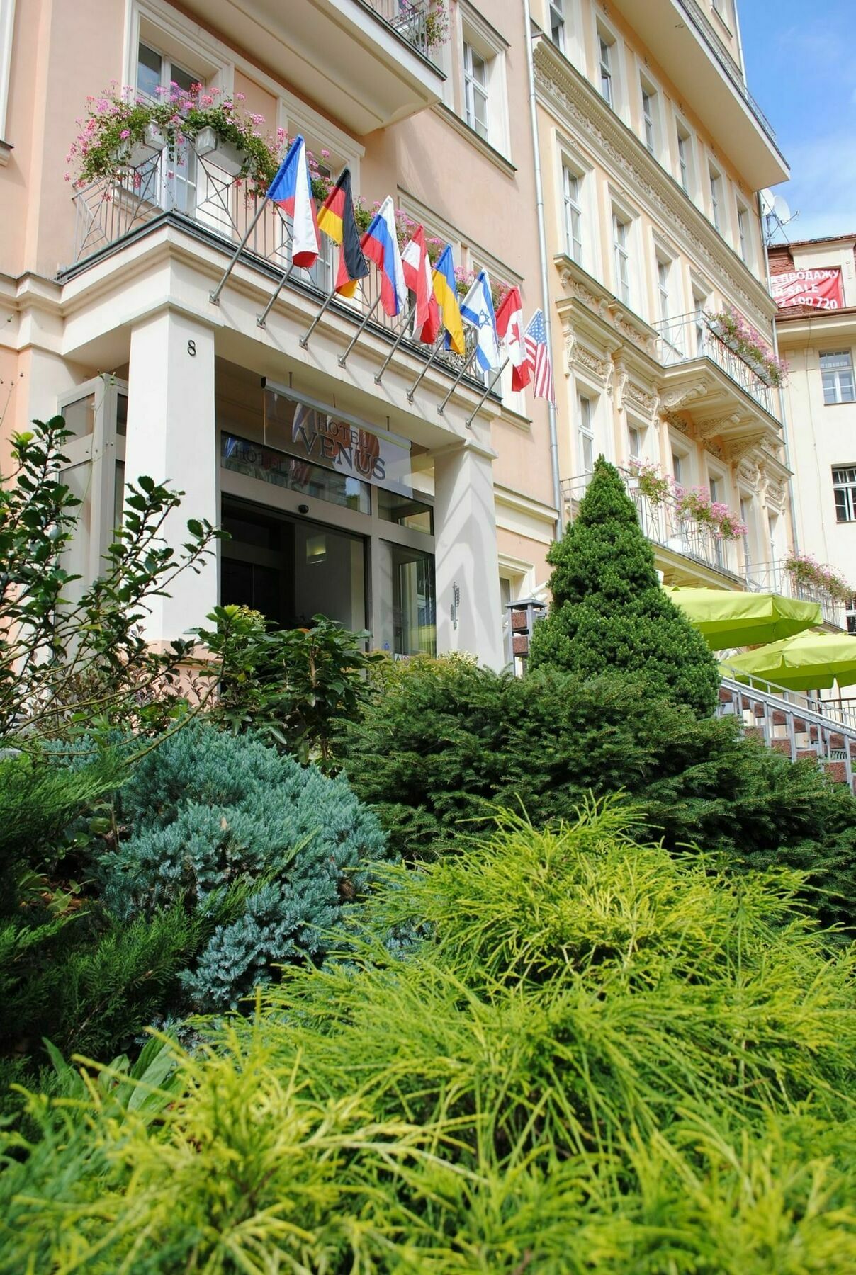 Venus Hotell Karlovy Vary Eksteriør bilde